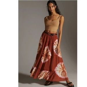 Anthropologie The Odell’s Lidia Skirt in Pomelo Multi